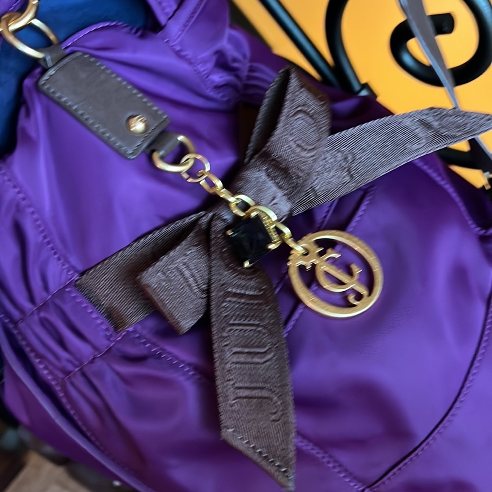 Juicy Couture EUC Weekender Purple 💜 Gorgeous Large - Picture 3 of 12